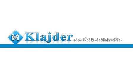 KLAJDER, ZAKLJUČNA DELA V GRADBENIŠTVU, LJUBLJANA