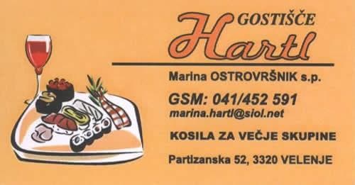 GOSTIŠČE HARTL, VELENJE