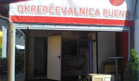 OKREPČEVALNICA BUENO, LJUBLJANA cover