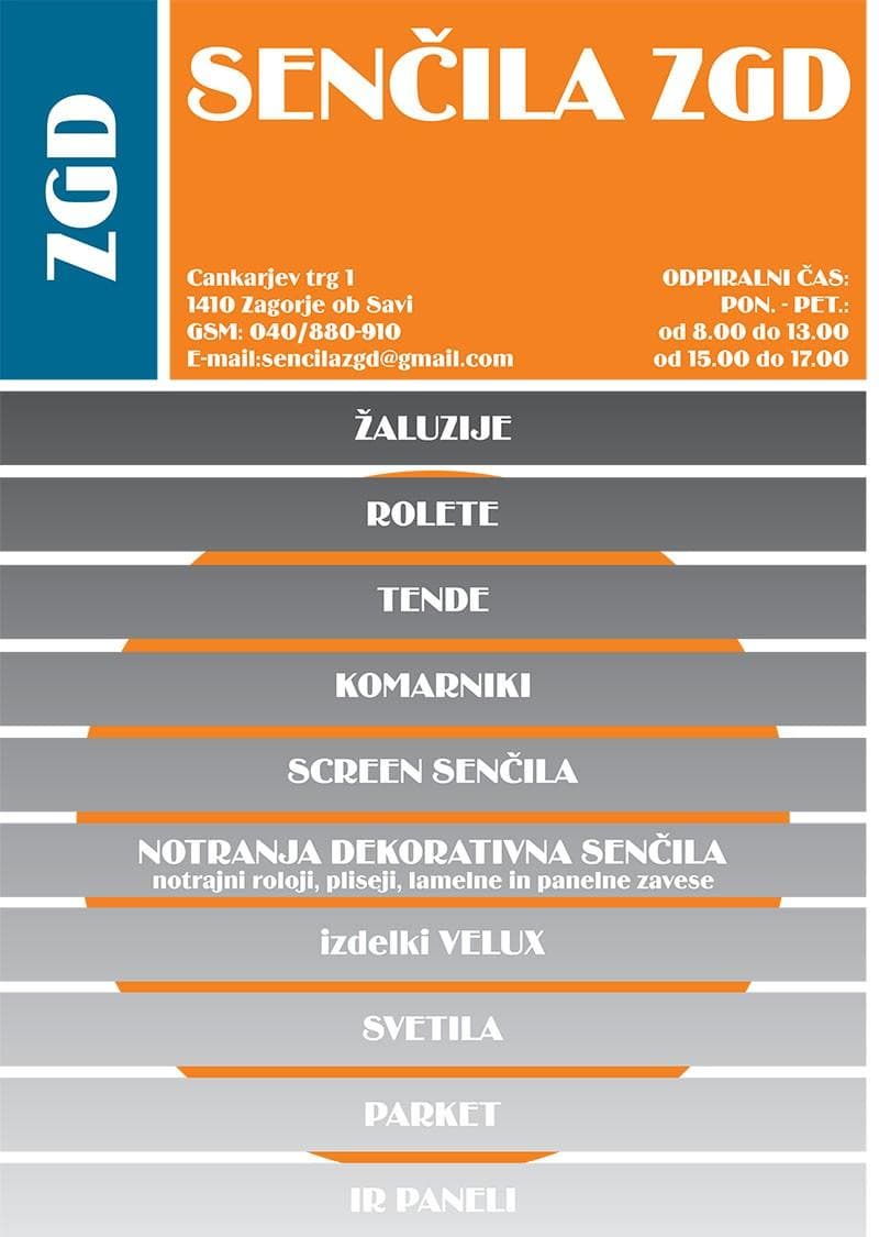 SENČILA ZGD, ZAGORJE OB SAVI