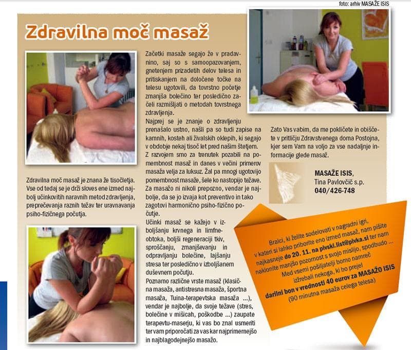 ETERRA, MASAŽA POSTOJNA, SPROSTILNE MASAŽE, BLAGODEJNOST MASAŽ