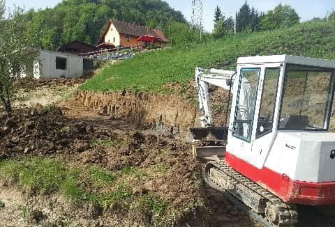 IZKOPI, GRADBENE STORITVE SILVO ČANŽEK S.P., PRISTAVA