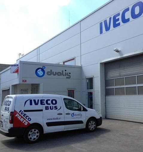 PRODAJA AVTOBUSOV IVECO, PRODAJA REZERVNIH DELOV IVECO, SERVIS IVECO, DUALIS, MARIBOR