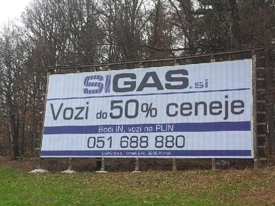 SIGAS, AVTO PLIN, KRMELJ