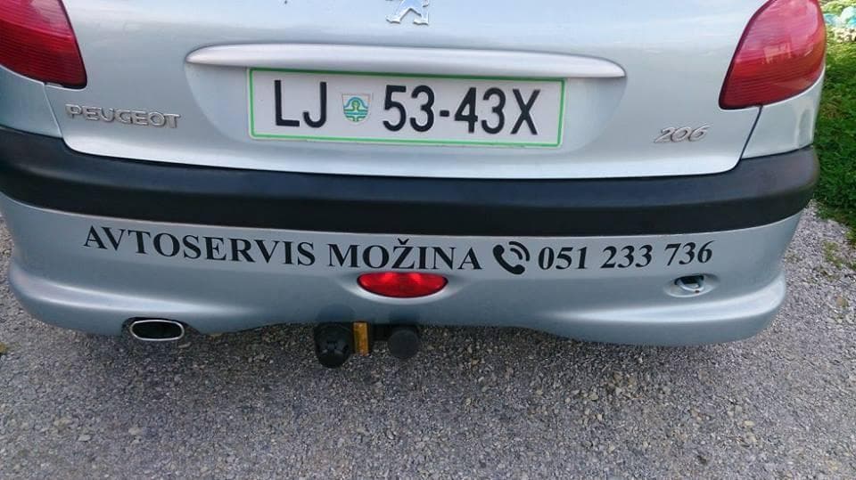 AVTOSERVIS MOŽINA, ŽABNICA