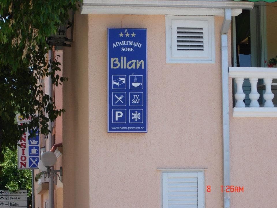 BILAN APARTMAJI IN SOBE, VODICE