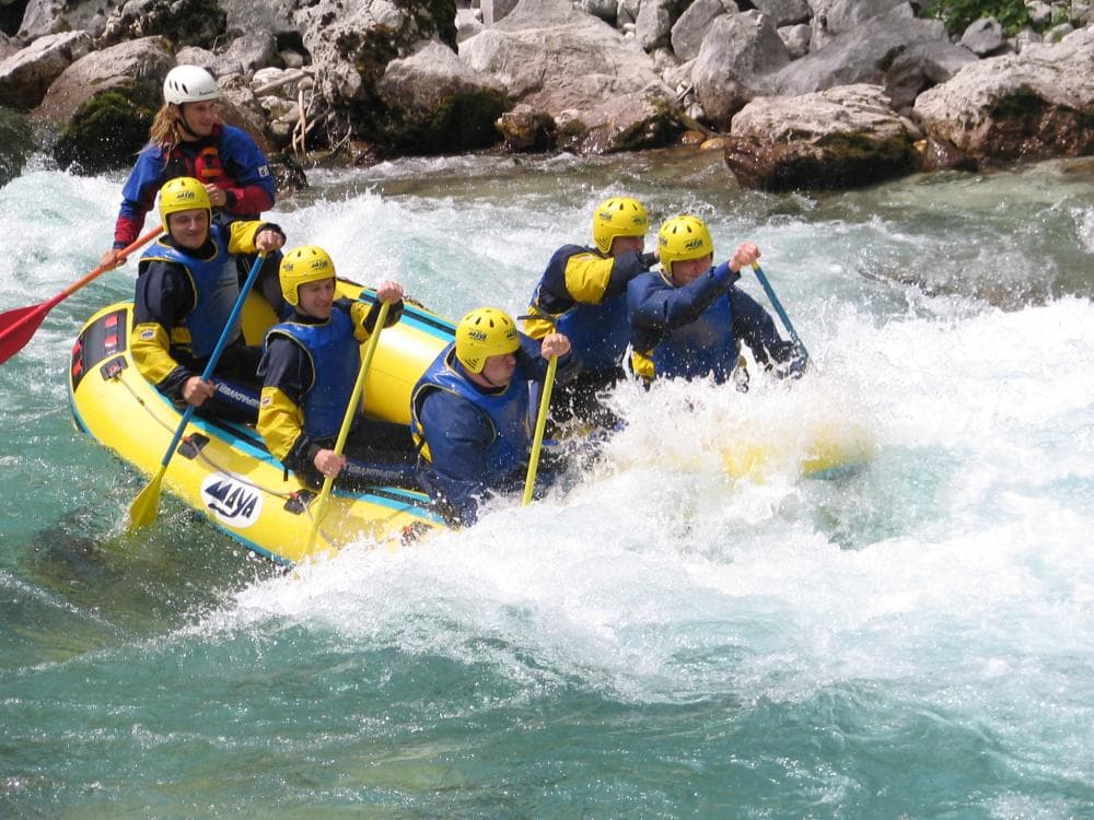 RAFTING SOČA MAYA TEAM