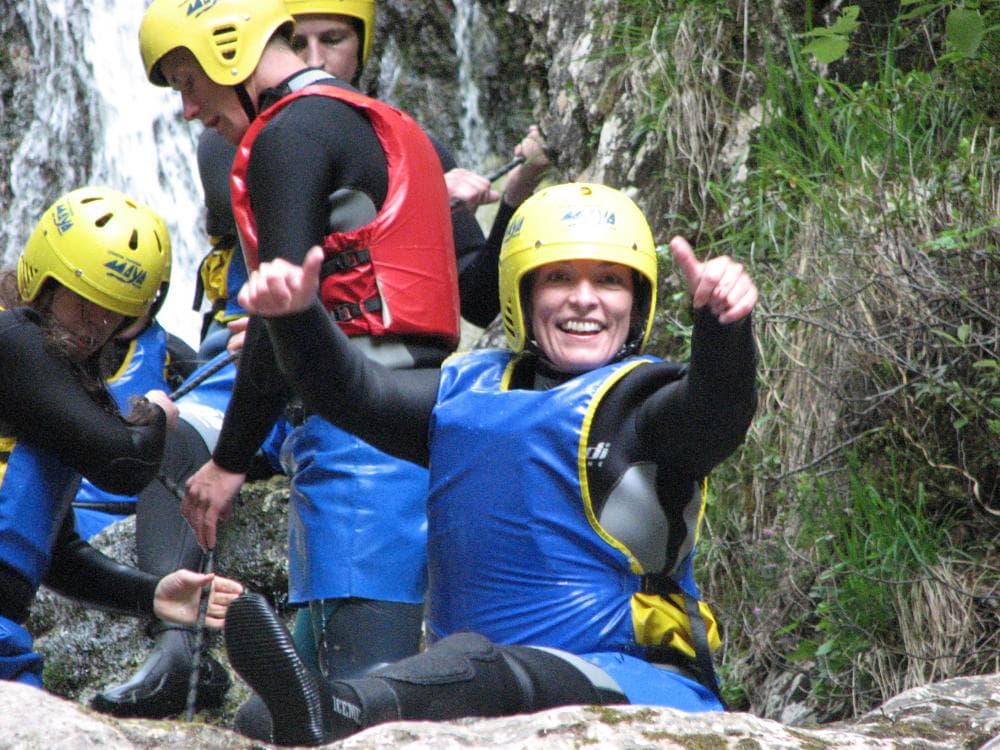 CANYONING - SOTESKANJE, MAYA TEAM