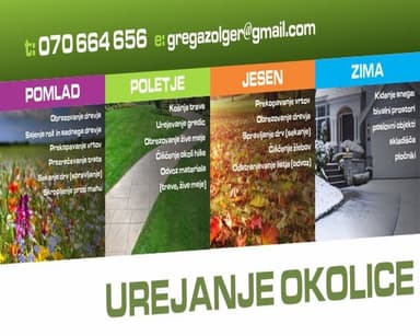 UREJANJE OKOLICE, IZDELAVA ŠKARP, TLAKOVNJE, POSTAVLJANJE ROBNIKOV,  F.A.S.T. JOLLI, ROGAŠKA SLATINA