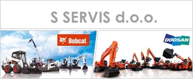 PRODAJA, SERVIS IN REZERVNI DELI ZA BOBCAT, DOOSAN IN DIMECH, S SERVIS D.O.O., LJUBLJANA