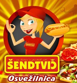 OKREPČEVALNICA ŠENTVID, HITRA HRANA ŠENDTVIČ, MALICE, KOSILA, JEDI Z ŽARA, LJUBLJANA logo