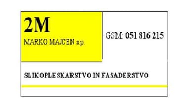 2M, SLIKOPLESKARSTVO IN FASADERSTVO, KAMNIK