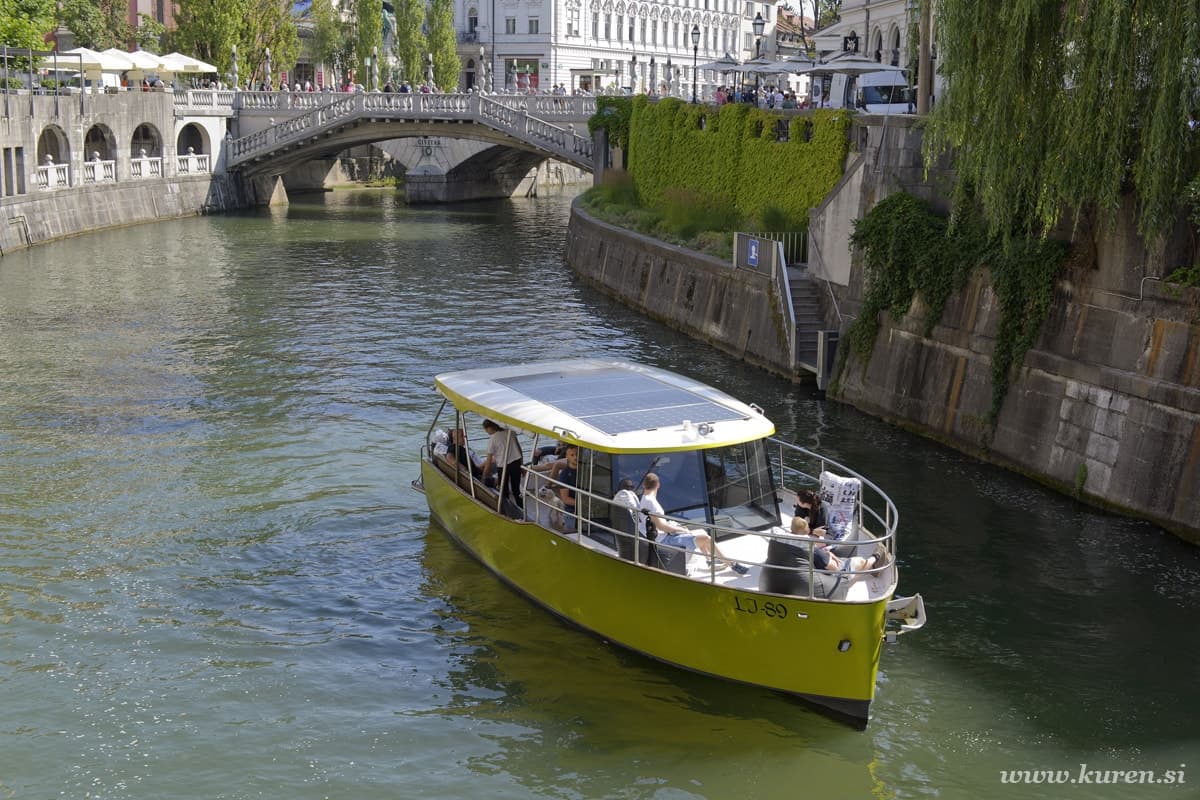 TURISTIČNA LADJICA, VRHNIKA, ELEKTRIČNA LADJICA, KMETIJA KUREN