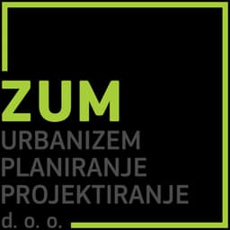 ZUM urbanizem, planiranje, projektiranje d.o.o. logo