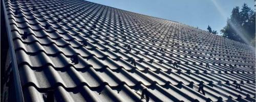 PLOČEVINASTA STREŠNA KRITINA, IZDELAVA IN MONTAŽA STREŠNIH KRITIN IN ŽLEBOV, PODLOG, CELJE, MEBI