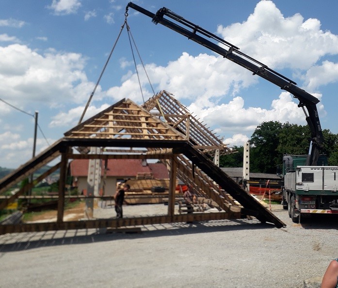 Transport in tgm Urbič, Trebnje