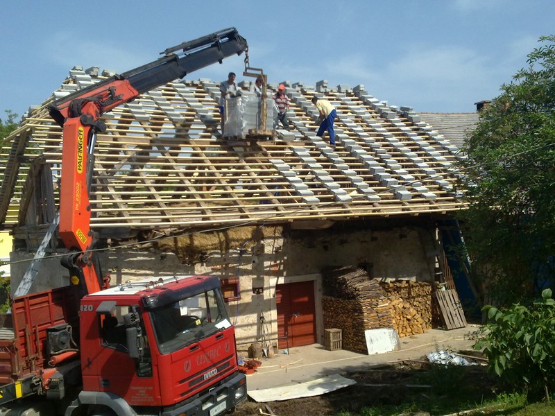 Transport in tgm Urbič, Trebnje