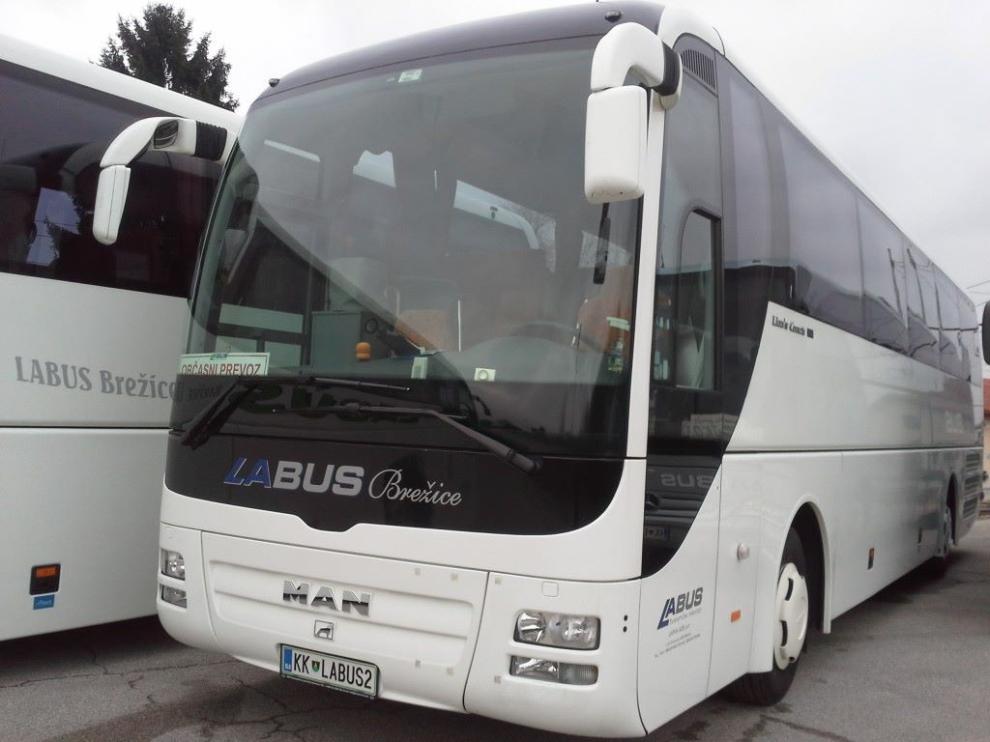 Turistični prevozi, kombi prevozi, prevoz oseb, Labus, Brežice