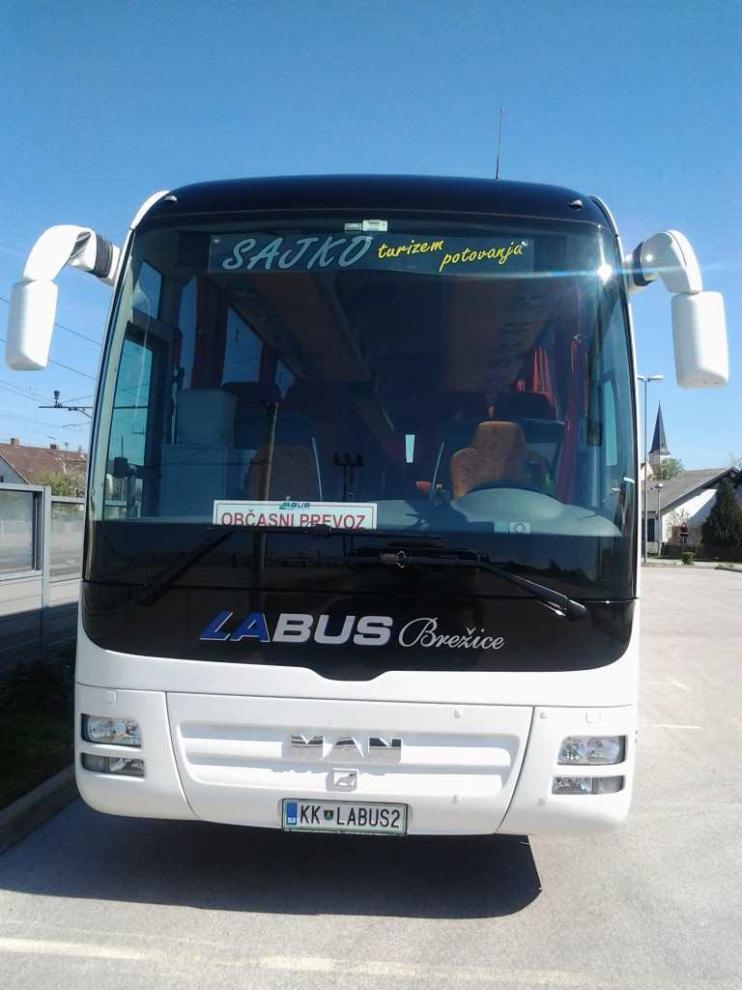Turistični prevozi, kombi prevozi, prevoz oseb, Labus, Brežice