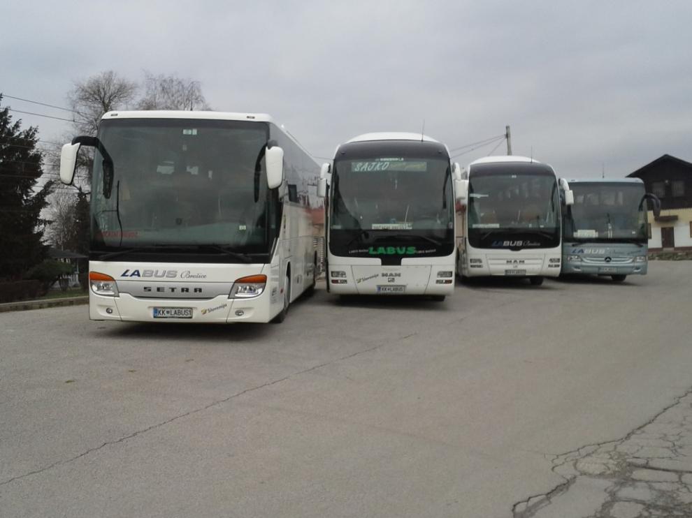 Turistični prevozi, kombi prevozi, prevoz oseb, Labus, Brežice