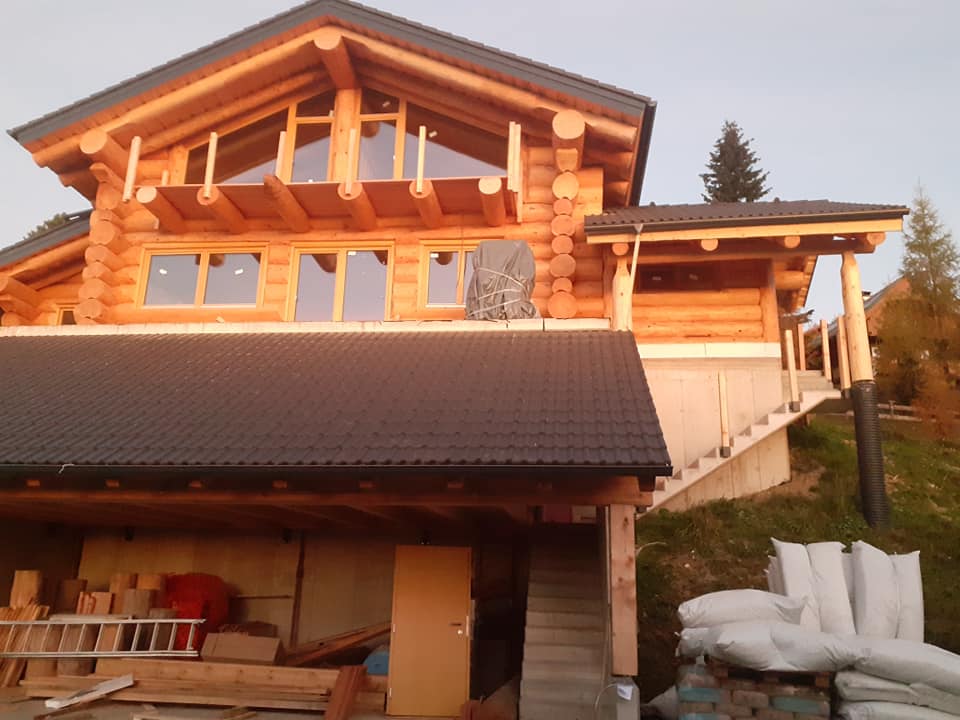 Brunarice iz okroglega lesa