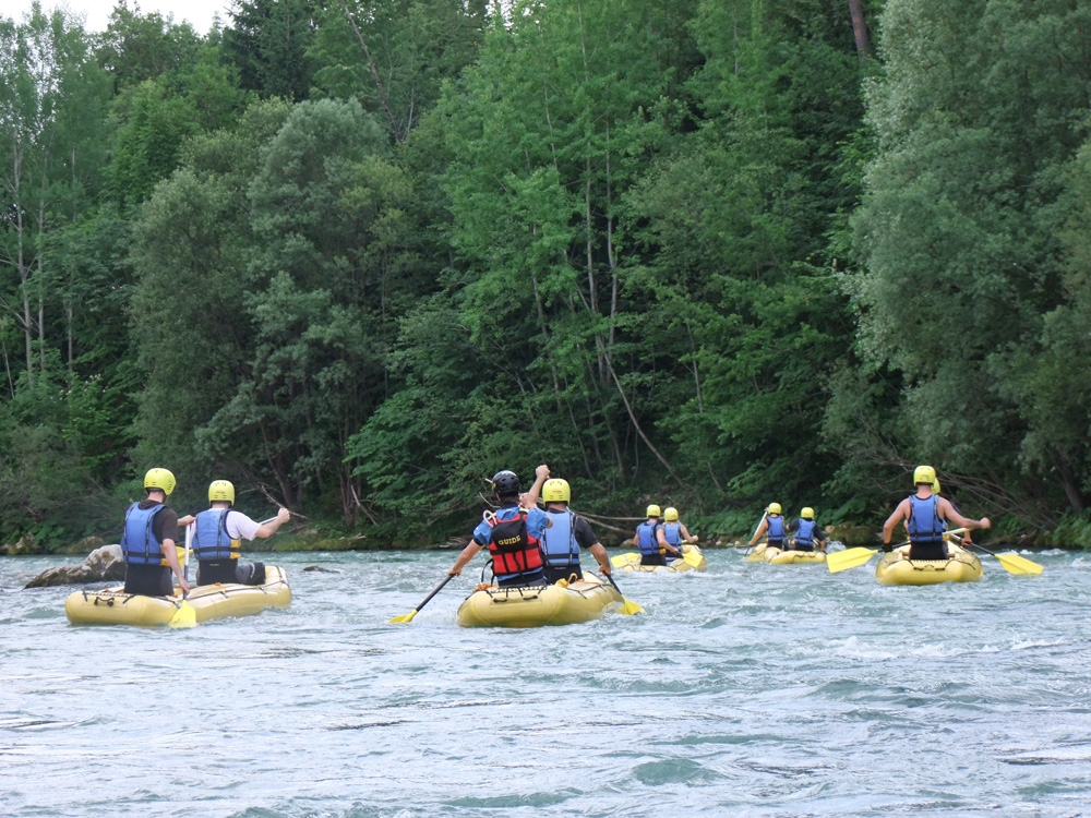 Piknik prostor Ljubljana Kajak šola tečaj