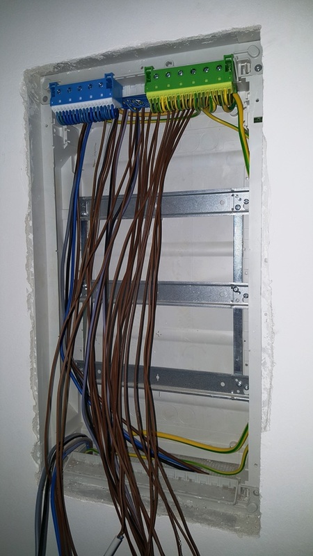Strelovodna inštalacija, elektro inštalacija