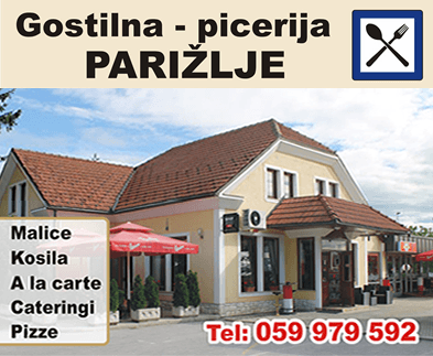 Gostilna in pizzerija Parižlje, Braslovače