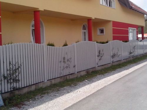 PVC ograje, vrtne, balkonske, karnise