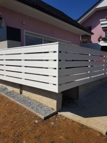 PVC ograje, vrtne, balkonske, karnise