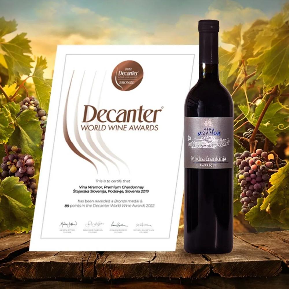 Degustacije vina, Vina Mramor