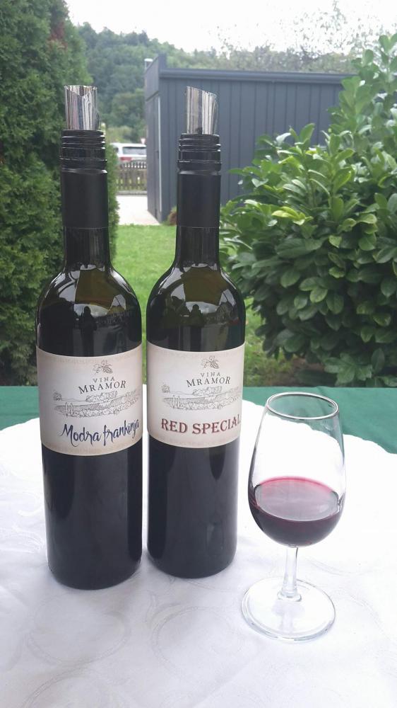 Degustacije vina, Vina Mramor