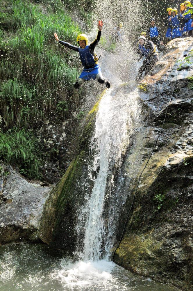 Canyoning Kamp Labrca, Maya team