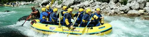 RAFTING SOČA MAYA TEAM 