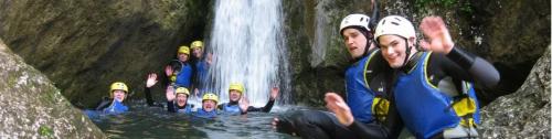CANYONING - SOTESKANJE, MAYA TEAM