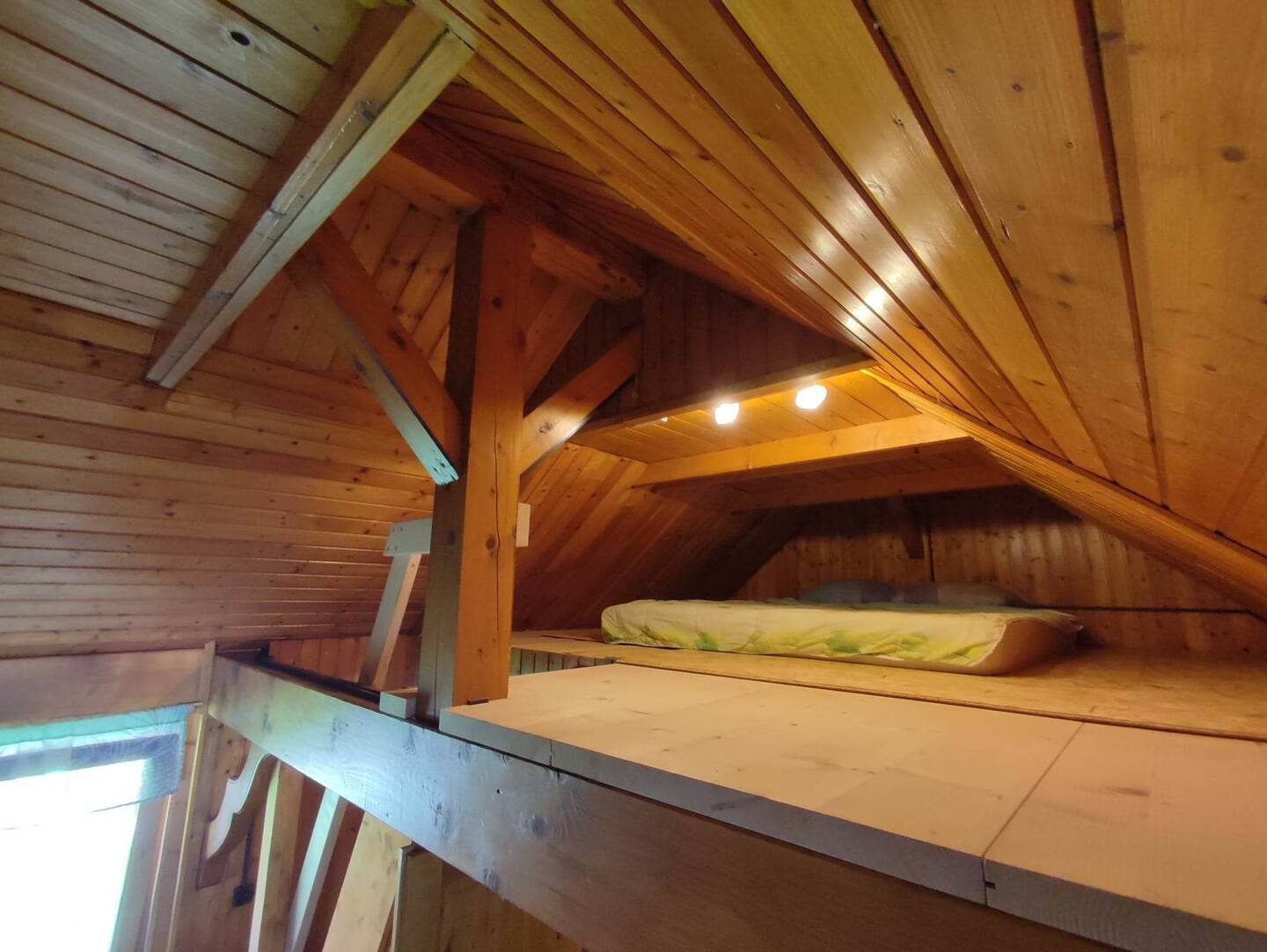 Apartmaji Radovljica beehive cabin on a farm