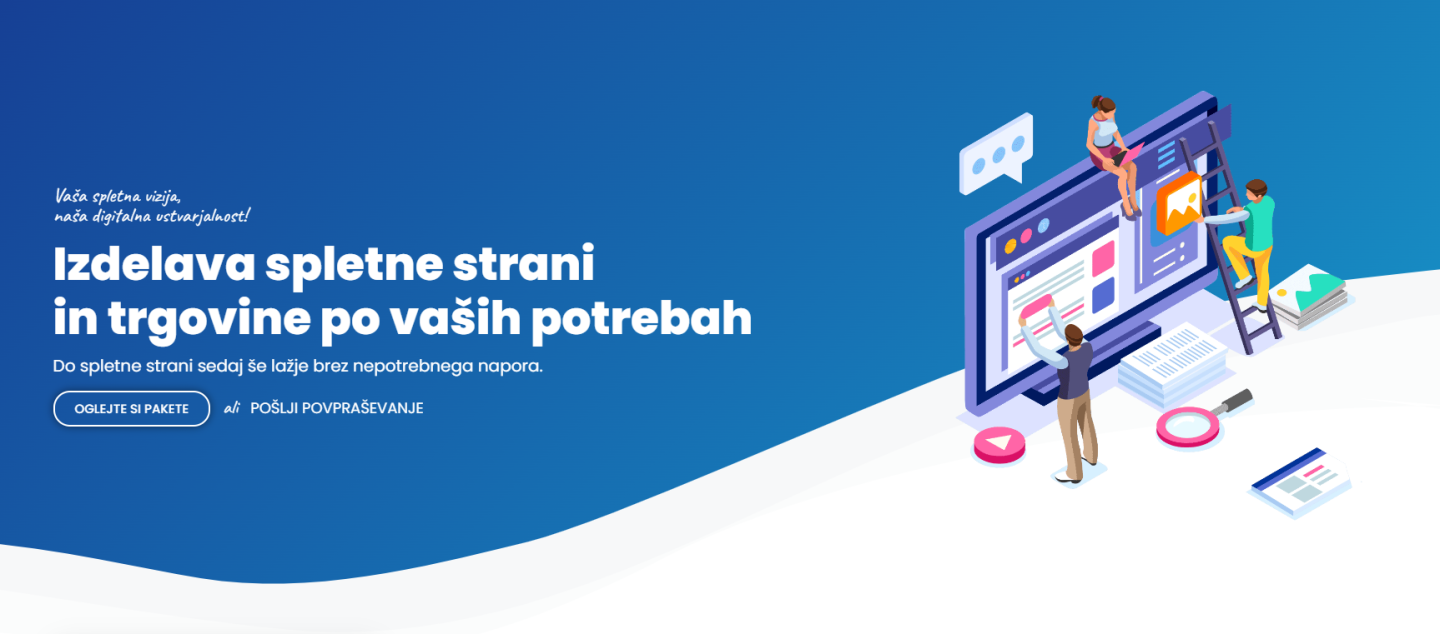 Izdelava spletne strani -Web-net