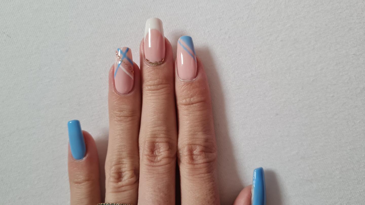 Permanentno lakiranje + nail art