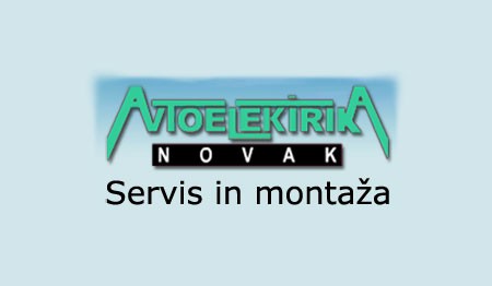 SERVIS IN MONTAŽA DODATNE OPREME, GSM INSTALACIJE, AVTOAKUSTIKA - AVTOELEKTRIKA NOVAK, LJUBLJANA ČRN