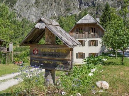 urlaub am bauernhof Trenta Wohnung zimmer Slowenien