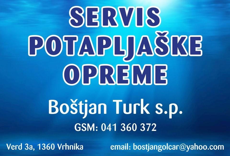 SERVIS POTAPLJAŠKE OPREME, BOŠTJAN TURK S.P., VRHNIKA