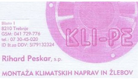 PREZRAČEVALNI SISTEMI IN KLIMA NAPRAVE MONTAŽA, PRODAJA, SERVIS