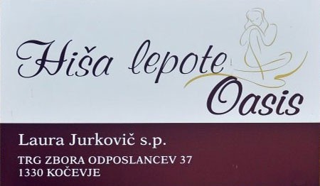 KOZMETIČNI SALON KOČEVJE | MEDICINSKA PEDIKURA | GELISH NOHTI | HIŠA LEPOTE OASIS