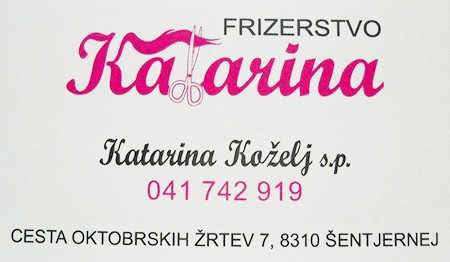 FRIZERSTVO KATARINA, ŠENTJERNEJ