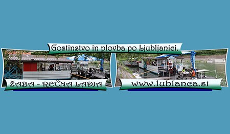 VOŽNJA PO LJUBLJANICI LADJA ŽABA