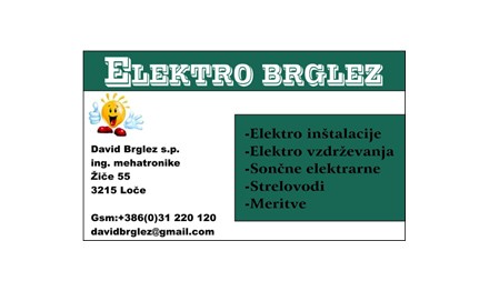 ELEKTRO BRGLEZ, LOČE