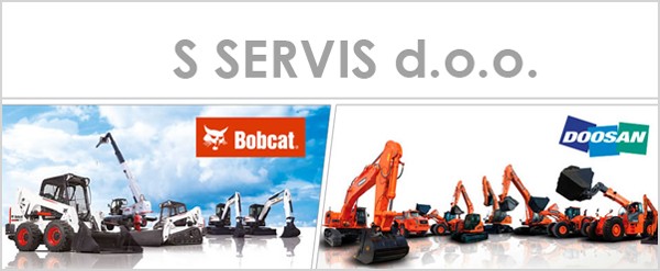 PRODAJA, SERVIS IN REZERVNI DELI ZA BOBCAT IN DOOSAN, S SERVIS D.O.O., LJUBLJANA