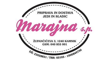 MARAJNA, PRIPRAVA IN DOSTAVA JEDI, KAMNIK