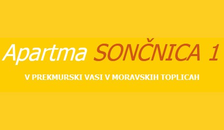 APARTMA SONČNICA 1, MORAVSKE TOPLICE