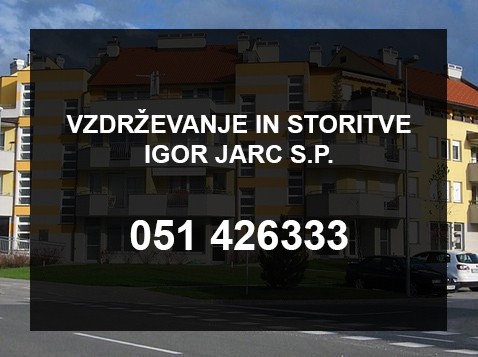 VZDRŽEVANJE OBJEKTOV,  IGOR JARC S.P., NAKLO